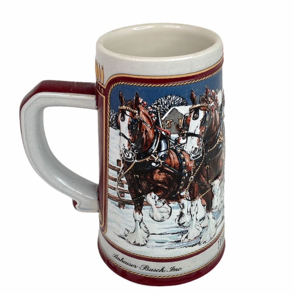 Budweiser Clydesdale Collector’s Beer Stein, 1989 - Picture 11 of 11